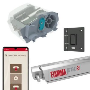 Fiamma Motor Kit Advanced für F80 S, titanium