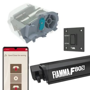 Fiamma Motor Kit Advanced für F80 S, schwarz