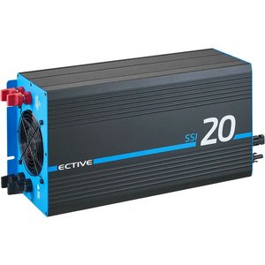 ECTIVE SSI 20 (SSI202) Sinus-Wechselrichter 2000W/12V mit MPPT-Solarladeregler, Ladegerät und NVS