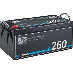 ECTIVE LC 260L 12V LiFePO4 Lithium Versorgungsbatterie 260 Ah