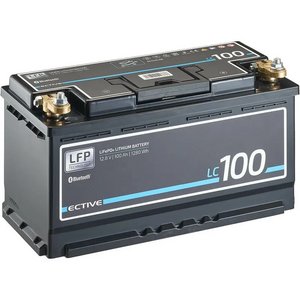 ECTIVE LC 100 BT 12V LiFePO4 Lithium Versorgungsbatterie 100 Ah