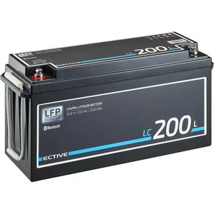 ECTIVE LC 200L BT 12V LiFePO4 Lithium Versorgungsbatterie 200 Ah