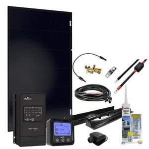 Offgridtec MobileBlack Wohnmobil Solaranlage 30A MPPT DUO Laderegler OLP PERC Solarmodul