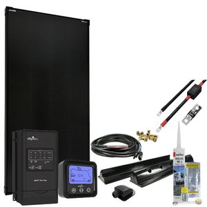 Offgridtec MobileBlack XL Wohnmobil Solaranlage 30A MPPT DUO Laderegler PERC Solarmodul