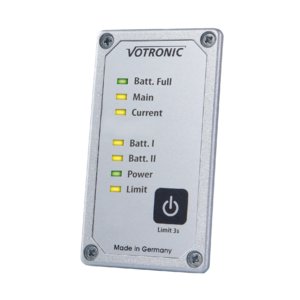 Votronic LED Remote Kontrollanzeige Panel S für Lade-Wandler