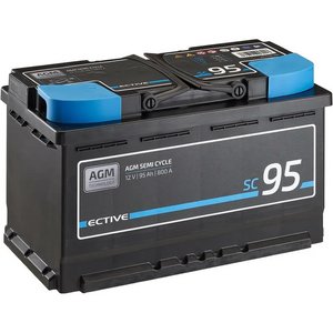 ECTIVE Semi Cycle SC95 AGM Versorgungsbatterie 95Ah (0% MwSt.)