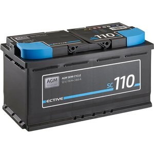 ECTIVE Semi Cycle SC110 AGM Versorgungsbatterie 110Ah (0% MwSt.)