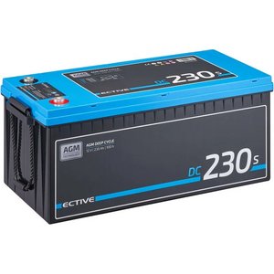 ECTIVE DC 230S AGM Deep Cycle mit LCD-Anzeige 230Ah Versorgungsbatterie (0% MwSt.)