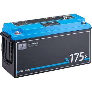 ECTIVE DC 175S GEL Deep Cycle mit LCD-Anzeige 175Ah Versorgungsbatterie (0% MwSt.)