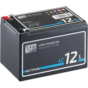 ECTIVE LC 12L 12V LiFePO4 Lithium Versorgungsbatterie 12 Ah (0% MwSt.)