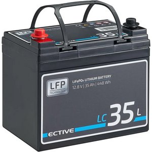 ECTIVE LC 35L 12V LiFePO4 Lithium Versorgungsbatterie 35 Ah (0% MwSt.)