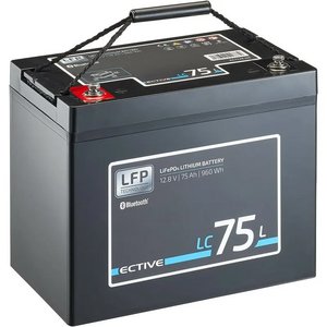 ECTIVE LC 75L BT 12V LiFePO4 Lithium Versorgungsbatterie 75 Ah (0% MwSt.)