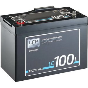 ECTIVE LC 100L BT 12V LiFePO4 Lithium Versorgungsbatterie 100 Ah (0% MwSt.)