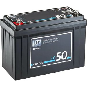 ECTIVE LC 50L BT 24V LiFePO4 Lithium Versorgungsbatterie 50 Ah (0% MwSt.)