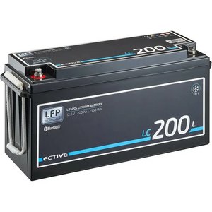 ECTIVE LC 200L LT 12V LiFePO4 Lithium Versorgungsbatterie 200 Ah (0% MwSt.)