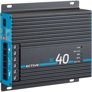 ECTIVE SC 40 MPPT Solar-Laderegler für 12/24V Versorgungsbatterien 480Wp/960Wp 50V 40A (0% MwSt.)